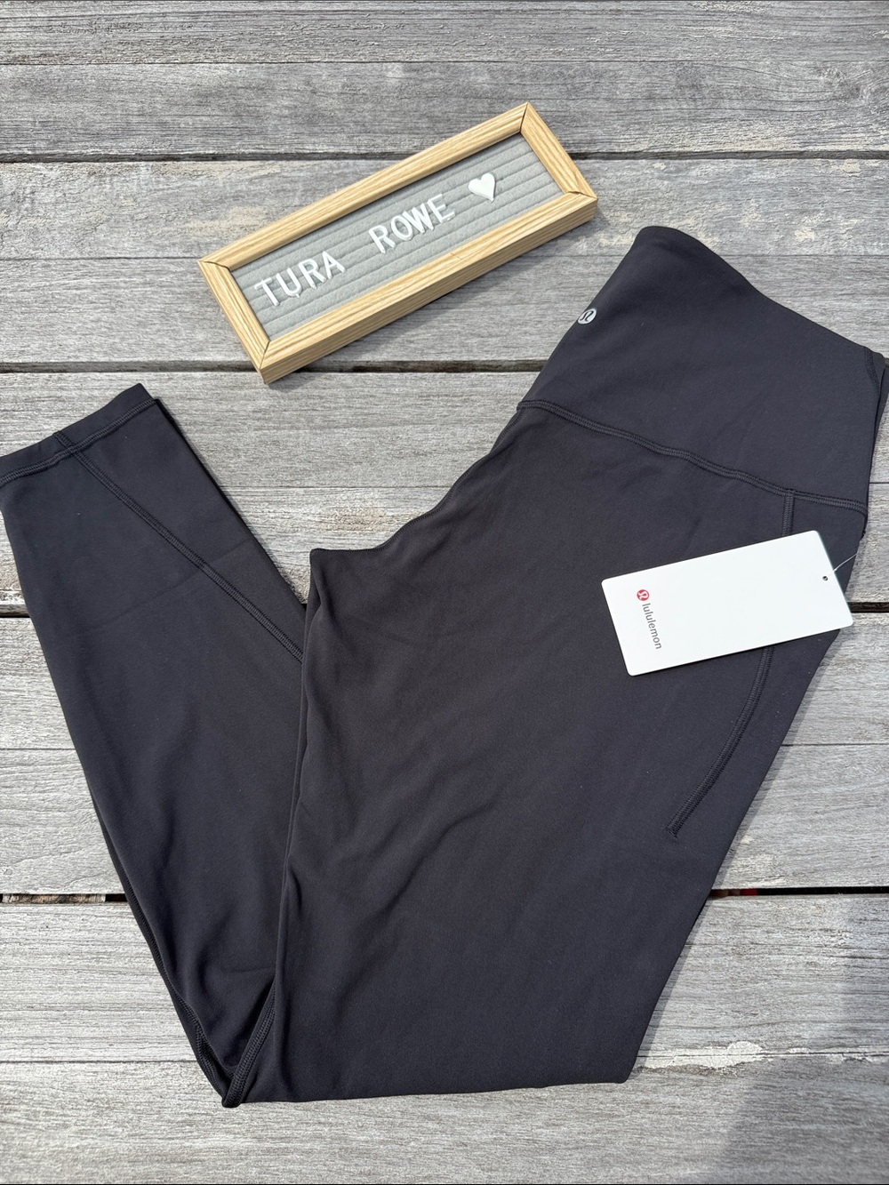 Lululemon Align High-Rise Pant with Pockets 28" Black size 14 nwt